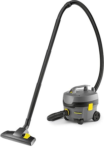 Kärcher T 7/1 Classic ADV Aspirador en seco, vacío: 23,5 kPa, potencia nominal: 850 W, depósito: 7 litros, manguera de aspiración: 2 m, incluye boquilla combinada, bolsa de filtro de fieltro, cesta
