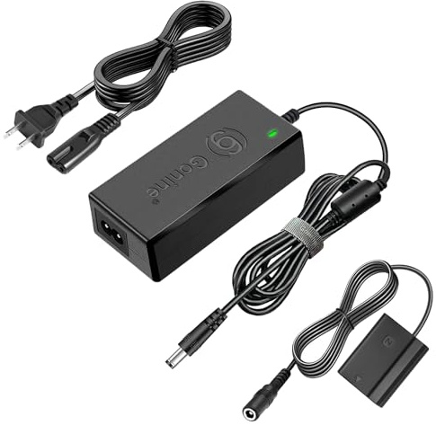 Gonine NP-FZ100 Dummy Battery Power Supply Adapter, fit for Sony Camera A7 V, A7R V, A7 IV, A7R IV, A7 III, A7S III, A7R III, FX3 FX30 A6600 A6700, ZV-E1, ZV-E10 II, A7C, A7C II, A7CR, A1 A9, A9 II.