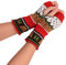 Amorar Damen Mädche Winterhandschuhe Gestrickte Fingerlose Armstulpen Gestrickte Handstulpen Armwärmer Stulpen Fäustlinge Weihnachtsbaum-Handschuhe Halbfingerhandschuhe lang Handwärmer