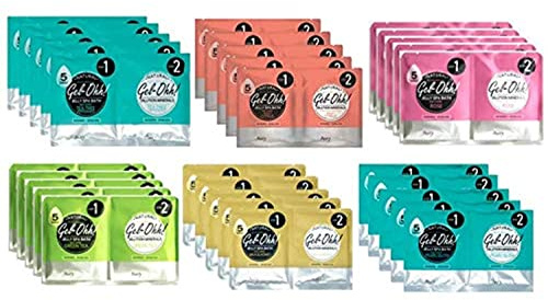 Avry Gel Ohh Spa Pedikure fotbad - Gel Oh - Combo3 - Kombopaket 5 av varje doft - 30 totalt!! !