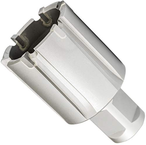 MELVER Fraise à carotter pour rails en acier inoxydable Tige Weldon 19 mm [3/4] Profondeur de coupe : 30 mm (34)