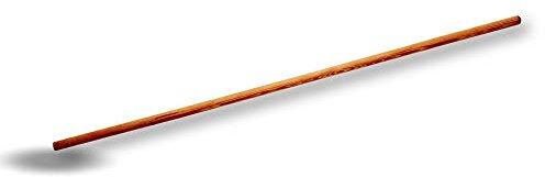 Manche à balai en bois lisse pin des Landes | Lot de 10 | Adaptable balais et raclots sans douille vissante | Ø 24mm | Longueur 1,2 m | Légèreté et robustesse | Kibros 8MB120SDx10