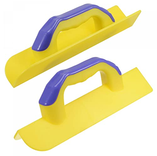sourcing map Inside and Corner Trowels 3 Inch Plastic Drywall Corner Shaping Tool
