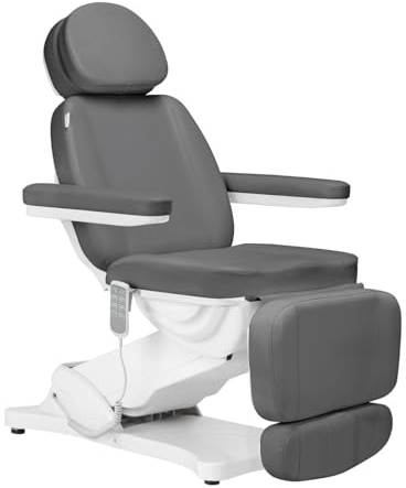 ACTIVESHOP Elektrischer Kosmetikstuhl Sillon Classic, 4 Motoren, grau