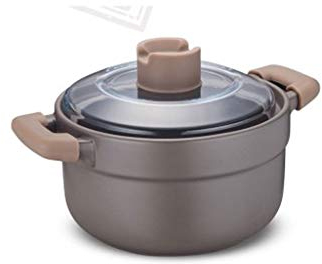 YYNLIN Cazuela De Cerámica, Cazuela, Cerámica De Hierro Fundido Antiadherente Revestimiento De Sartén Olla De Sopa Cocina De Inducción Grande Universal