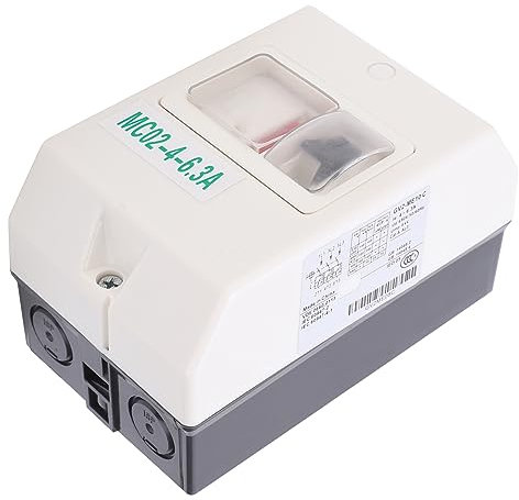 Interrupteur de Protection de Moteur étanche ABS, Protecteur de Disjoncteur de Conversion de IP55 pour Contrôle de Moteur Asynchrone 220 V et 380 V