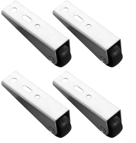 UrbanHui Rulli per porte scorrevoli con struttura in acciaio e funzione silenziosa, progettati per ridurre il rumore e supportare porte pesanti nei sistemi scorrevoli di casa e ufficio