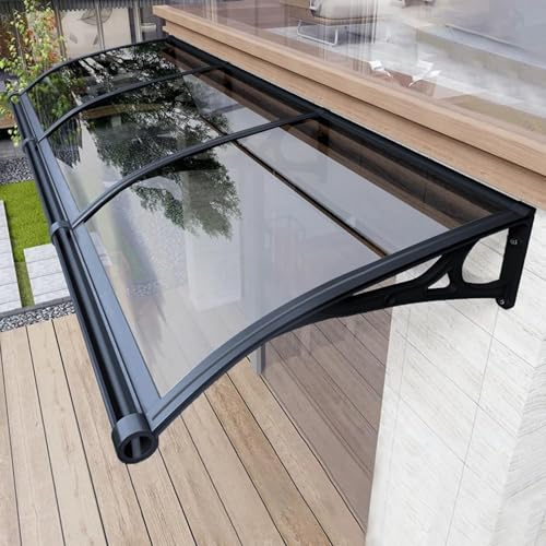 Toldo For Puerta De Entrada, Toldos De Patio Exterior, Drenaje De Fregadero Grande, For Contraventana Solar, Protección contra La Lluvia, Toldos For Ventanas(60x240cm/24x95in)