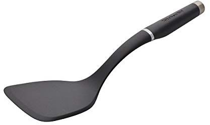 KitchenAid Gourmet Ko001OHOBA Großer Pfannenwender, Kunststoff, Onyxschwarz