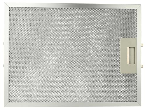 vhbw Filtre anti-graisse compatible avec Turbo C993N/60A T9 INOX T5101076000 hotte de cuisine - 32,7 x 24,1 x 1,06 cm, métal