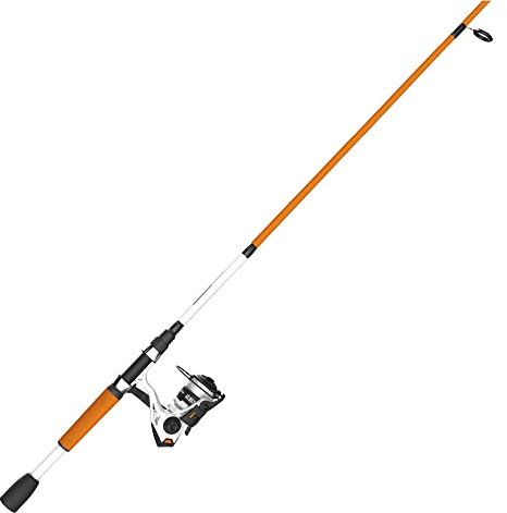 Zebco Unisex – Erwachsene Roam 20SZ 602 ml Spin Combo 8#C Angelkombi, Orange/Abendrot im Zickzackmuster (Sunset Chevron), 20
