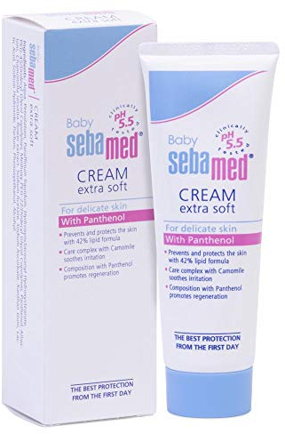 Sebamed Babycreme, extra weich, 50 ml, 6 Stück