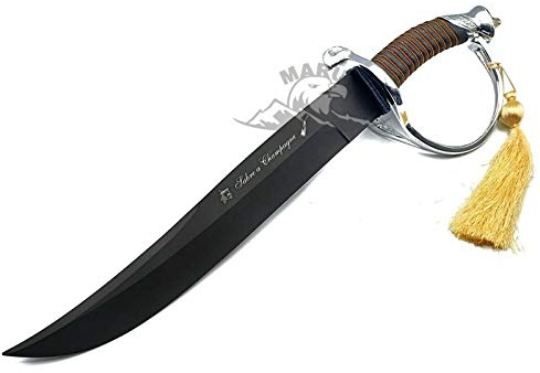 Maru Knives Sciabola Champagne Sommelier Sabre + Confezione Regalo Black Edition da Collezione