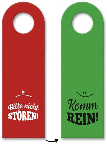 trendaffe - 3X Bitte Nicht stören - Komm rein