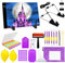 JOYBOY Tablette Lumineuse A4,Diamond Painting Accessoires,Luminosité Réglable Portable Table Lumineuse Planche Dessin avec USB Câble Diamond Painting Accessoires