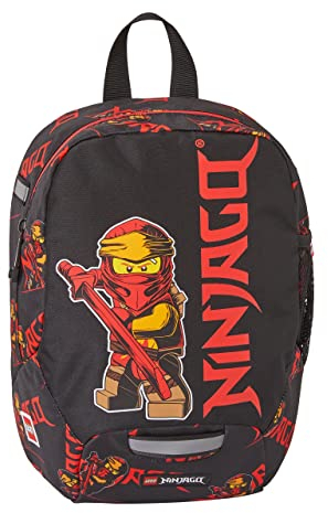 LEGO® - Jungen Kindergartenrucksack - NINJAGO®, Red 2023 - Leichter Rucksack - Reflektoren an allen Seiten
