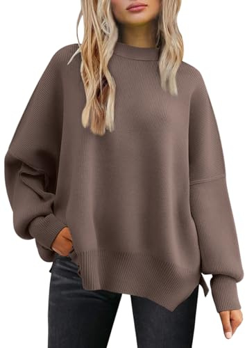 LILLUSORY Women's Oversized Batwing Knit Sweaters 2026 Fall Fashion Outfits