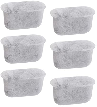 Tolxh Pack of 6#CM1000WF Charcoal Water Filters New Replacement Parts for Black & Decker Coffee Makers