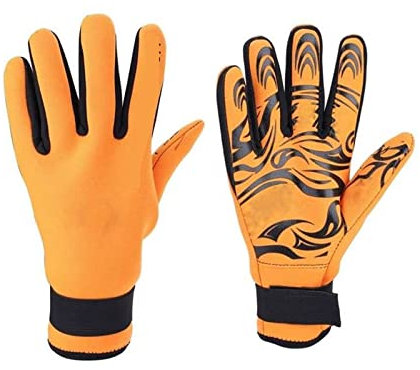 nmbhus Keep Diving Schwimmhandschuhe 2MM Warme Neoprenhandschuhe Schwimmen Scuba Schnorchelhandschuhe Ausrüstung Tauchschutzhandschuhe (Color : Orange M)