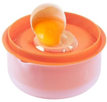 Egg Yolk Separator - Cute Egg Strainer and Filter Splitter,Food Grade Yolk White Separator, Chicken Egg Separator Tool, Practical Kitchen Gadget