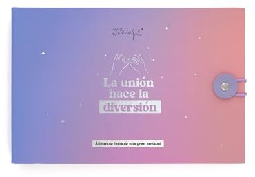 Mr. Wonderful - Álbum de fotos de una gran amistad - La unión hace la diversión - Álbum de fotos con temática de amistad - Con 64 páginas