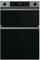 Hisense Built-in Electric Double Oven, 88.5 x 59.5 x 57.5 cm, LED Display, Air Fry Mode, A/A Energy Rating, Stainless Steel