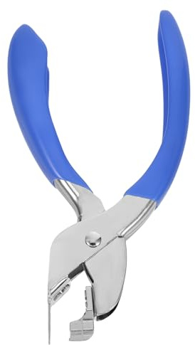 Holibanna Portable Blue Staple Remover Tool for Office and School, Handheld Stapler Pin Puller with Sturdy Design, Suitable for Classroom and Home Binding Supplies