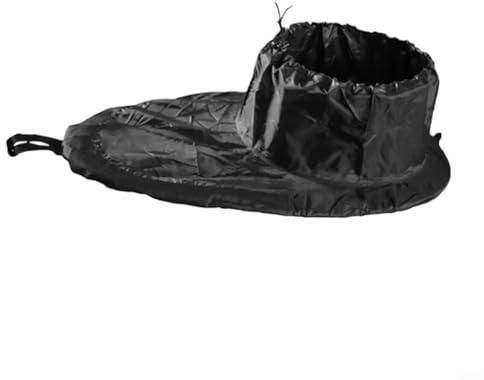 1 confezione di 1 gonna spray KAYAK impermeabile in nylon per canoa barca per paraspruzzi protezione del ponte regolabile elastico fit per sport acquatici all'aperto avventure (98 x 60)