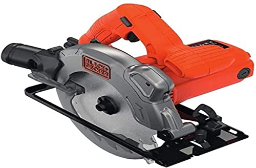 BLACK+DECKER cs1250la-qs Sega Circolare 1250 W, Arancione, Set di 2 pezzi