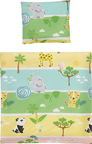 Erwin Müller Kinder-Bettwäsche Renforcé bunt Größe 1x 135x200 cm + 1x 40x80 cm