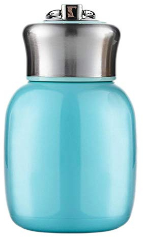 Botella de agua pequeña aislada al vacío, portátil,taza de viaje de acero inoxidable frío y caliente, termo de 200 ml para niños, mujeres, escuela, oficina, almuerzo, café, té con leche