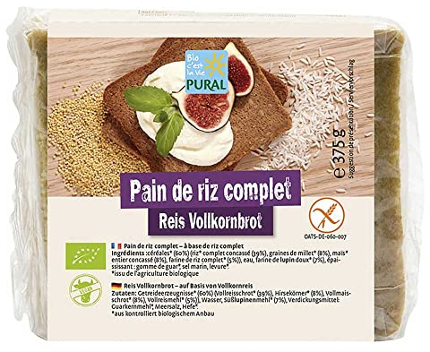 Pural Vollkorn Reisbrot, 375g