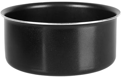Crealys 523576 Casserole Aluminium pressé Noir Ø 18 cm H 8.5 cm - Revêtement intérieur anti-adhésif sans PFOA -compatible manche DECLIC NEW (non inclus) - Tous feux dont induction