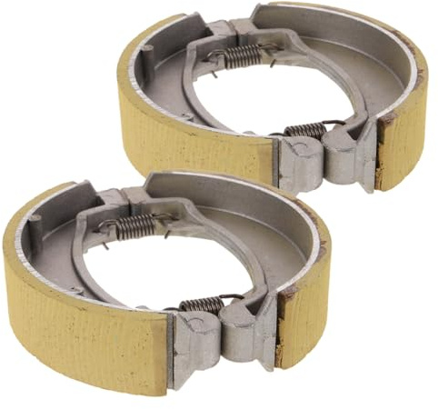 GARVALON 2piezas Pastillas De Freno Para Motocicleta Zapatas De Freno Traseras Engrosadas Accesorio De