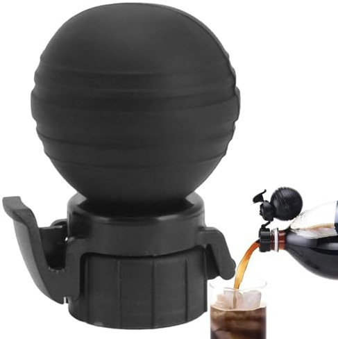 Tapones de botella de refresco para mantener las efervescencias, tapón de silicona para botellas de soda, vertedores a prueba de fugas para bebidas energéticas y bebidas carbonatadas