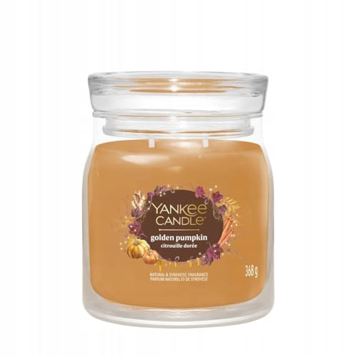 Yankee Candle, giara media signature Golden Pumpkin