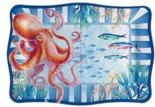 AD TREND Vassoio Rettangolare Deep in Melamina 30 x 21 m Cm H 2 Cm
