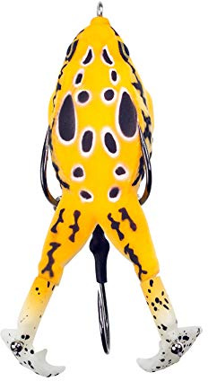 Lunkerhunt Herren Prop Frog Fishing Lure Frosch-Angelköder zum Barschangeln