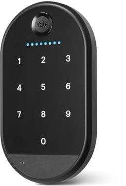 Yale Keypad - Smart Bluetooth Keypad for Yale Approach, Wi-Fi Lock, Smart Locks for Easy Pin Code Entry and One-Touch Locking