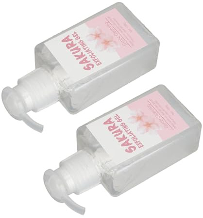 Gesichtspeeling, Peeling-Gel, 2 Stück, 100 G, Sanftes Gesichtspeeling-Gel, Nährendes Kirschblütenextrakt, Entfernung Abgestorbener Haut, Gesichtspeeling-Peeling-Gel