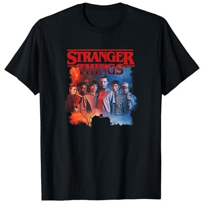 Stranger Things Hawkins Creel House Poster T-Shirt