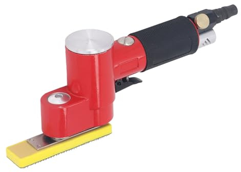 Lijadora de Aire de Línea Recta, Pulidora de Mano Operada por Aire de 14000RPM, Enceradora para Muebles de Carrocería y Madera