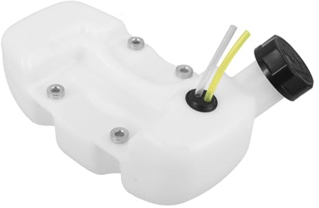 TOBBOMEY Serbatoio Carburante in Plastica Alta Densità per Tagliaerba e Decespugliatore Motore Due Tempi Ricambio Affidabile e Durevole per Accessori Giardinaggio