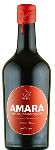 Sicilia Bedda - Amara Amaro di Arancia Rossa - 50 cl - IDEA REGALO - Box 3 Bottiglie
