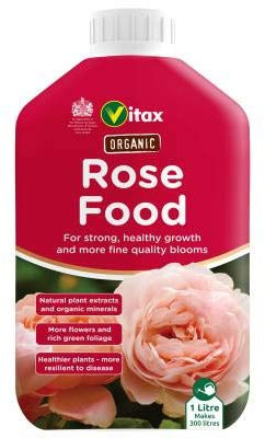Wolvercroft Garden Centre Organic Liquid Rose Feed (1L) x 2