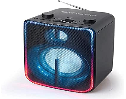Muse M-1802 DJ Negro Altavoz Bluetooth para Fiestas con Batería