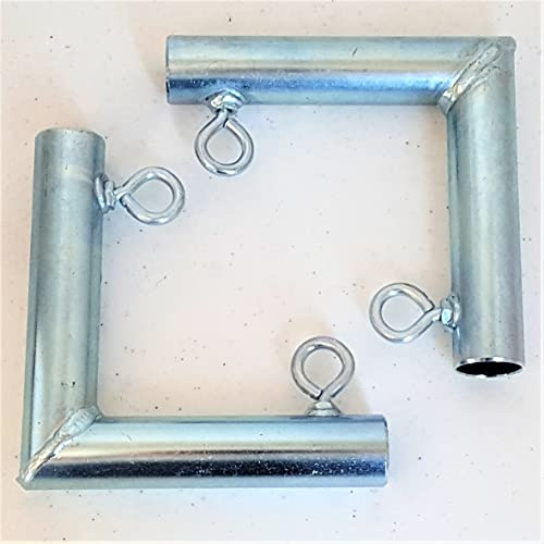 2pcs 1 2 Way L Shaped Corner Canopy Fitting (FLB) - Fits 1 EMT Pipe that has an outer diameter of 1 3/16