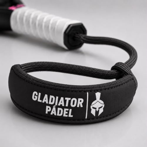 GLADIATOR PADEL - Padelschläger-Seil - Paddelschläger-Kordel - Paddelseil - Paddelschläger-Riemen - Padel-Zubehör - Padelzubehör - Padel-Zubehör für Männer und Frauen