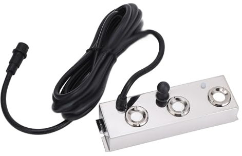 Asixxsix Ultrasonic Mist Maker Fogger 3 Head, 4.5L/H Ultrasonic Fogger Humidifier, Fog Atomizer Air Humidifier, Water Fountain Pond Fog Machine, Halloween Fog Mist Machine