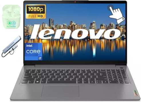 Lenovo Ordenador portátil IdeaPad Business con pantalla táctil FHD de 15.6 pulgadas, 16 GB de RAM 2 TB SSD, AMD Ryzen 7, Windows 11 Pro Laptop con Microsoft Office Lifetime Suite, teclado